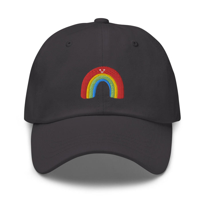 Smiley Rainbow Dad Cap