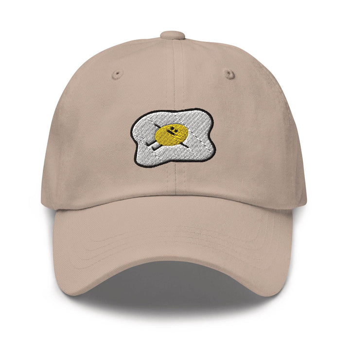 Kawaii Lazy Unmotivated Fried Egg Dad Cap