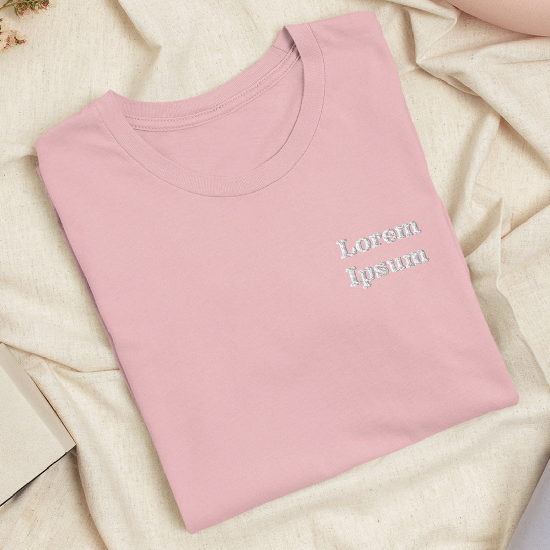 Lorem Ipsum Embroidered T-shirt