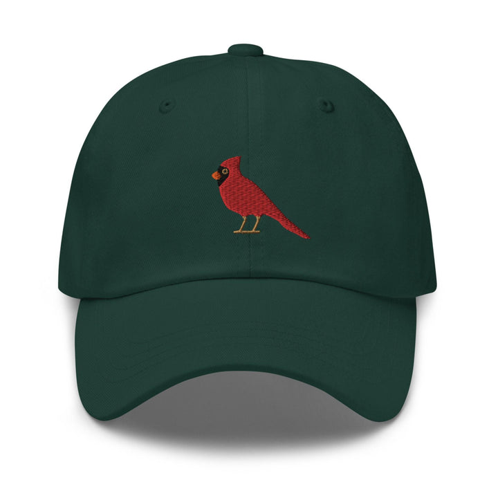 Red Cardinal Bird Watcher Dad Cap