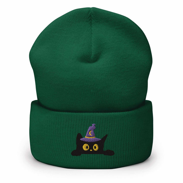 Halloween Witch Cat Beanie