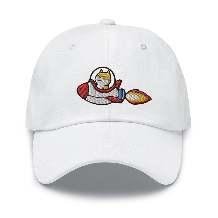 Rocket Shiba Inu Dad Cap