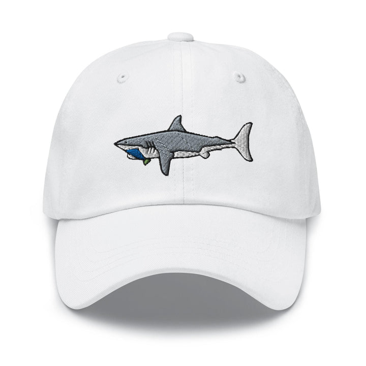 Great White Shark Dad Cap