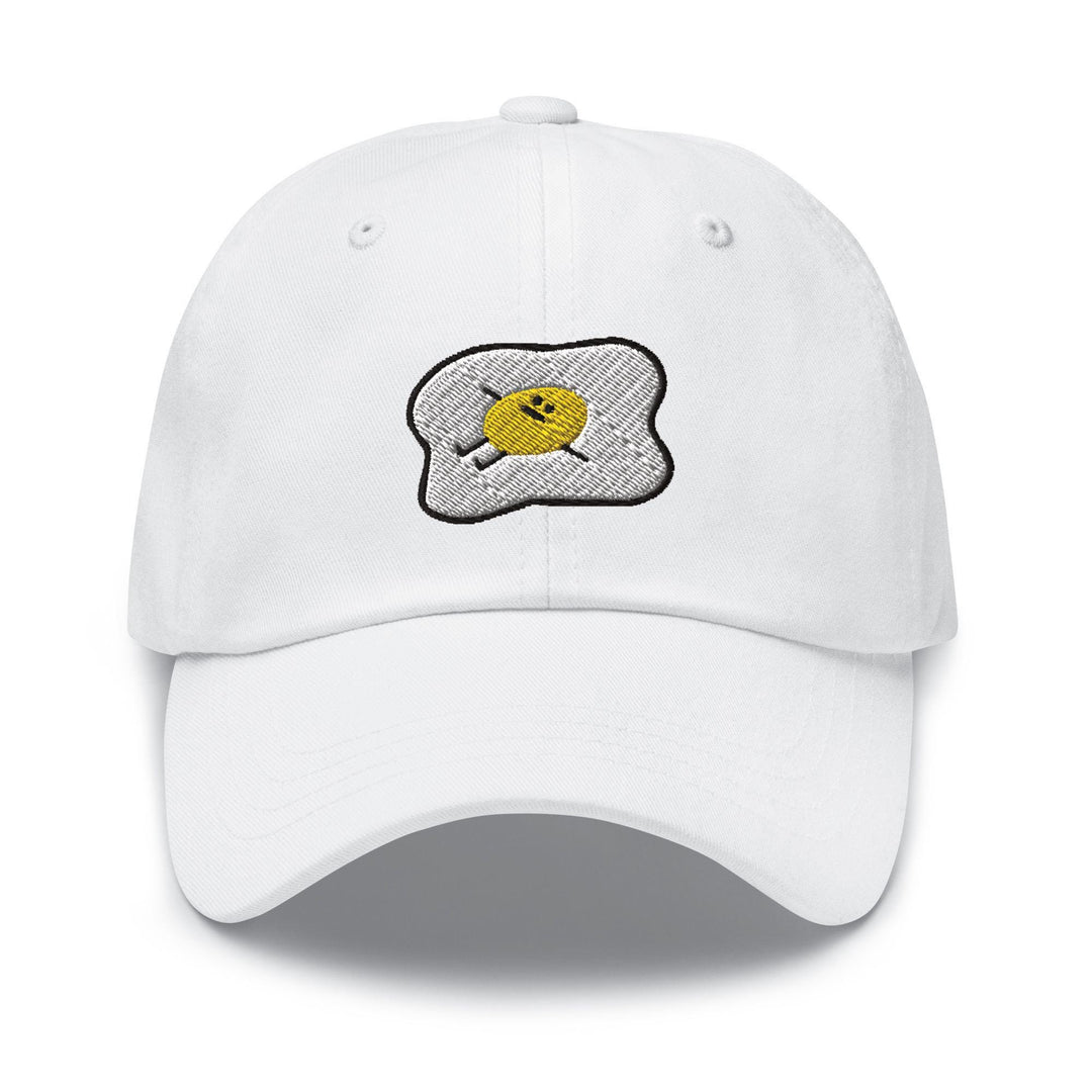 Kawaii Lazy Unmotivated Fried Egg Dad Cap
