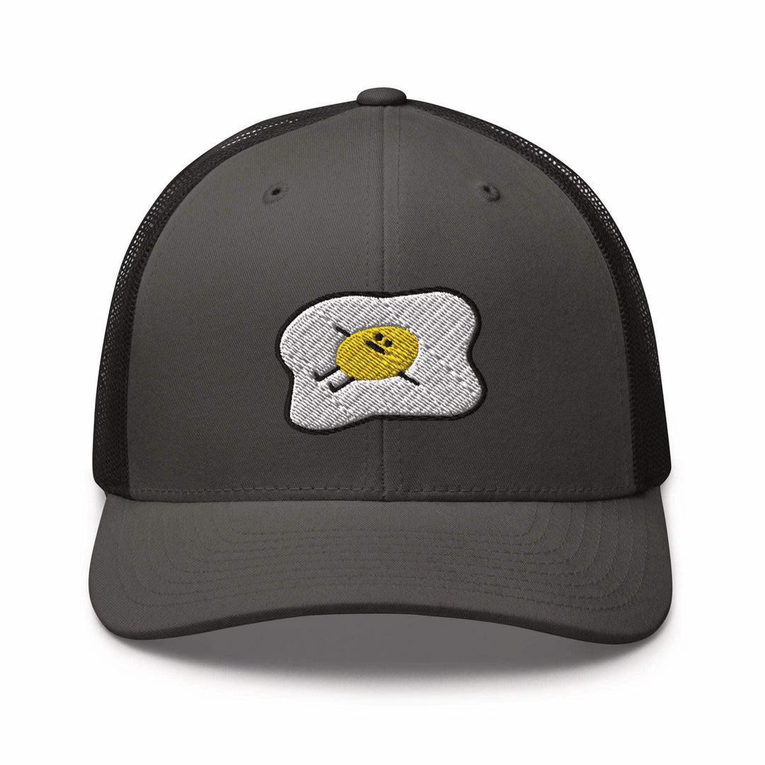 Kawaii Lazy Unmotivated Fried Egg Trucker Cap