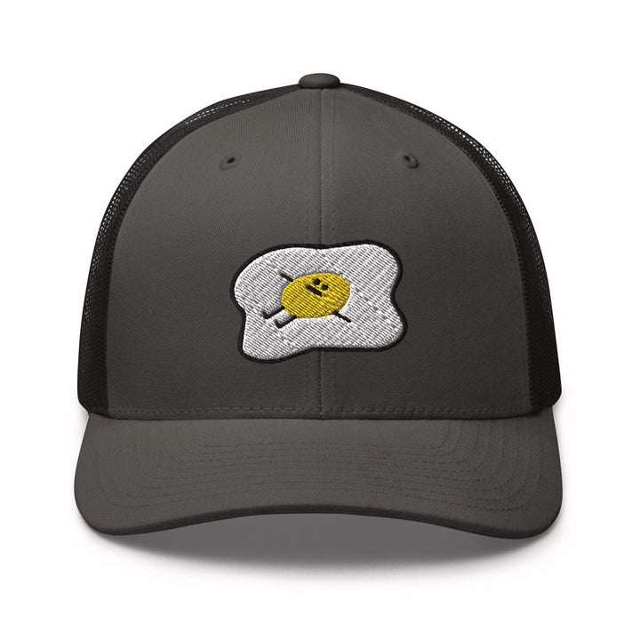 Kawaii Lazy Unmotivated Fried Egg Trucker Cap
