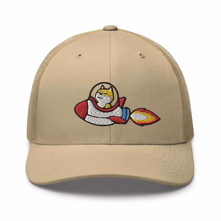 Rocket Shiba Inu Trucker Cap