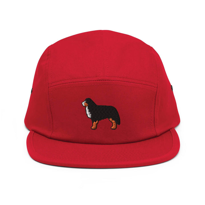 Bernese Mountain Dog 5 Panel Camper Cap