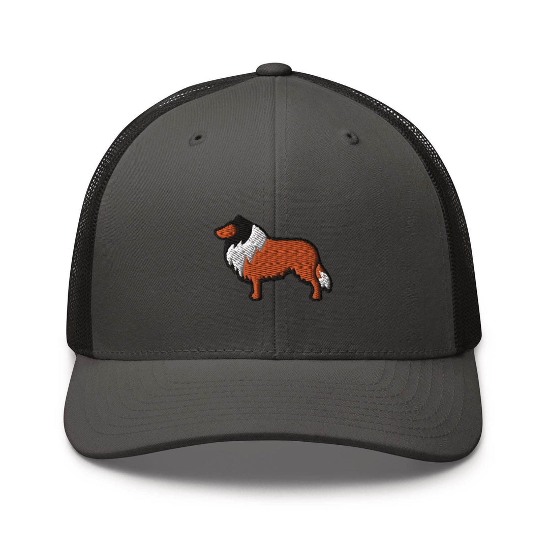 Rough Collie Trucker Cap
