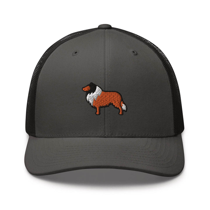 Rough Collie Trucker Cap