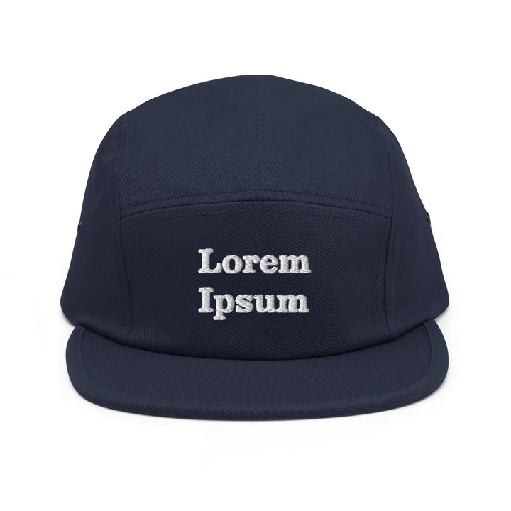 Lorem Ipsum 5 Panel Camper Cap