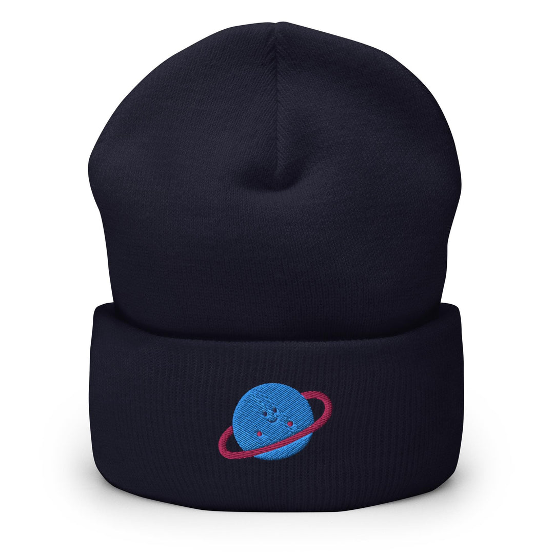 Cute Smiling Planet Beanie
