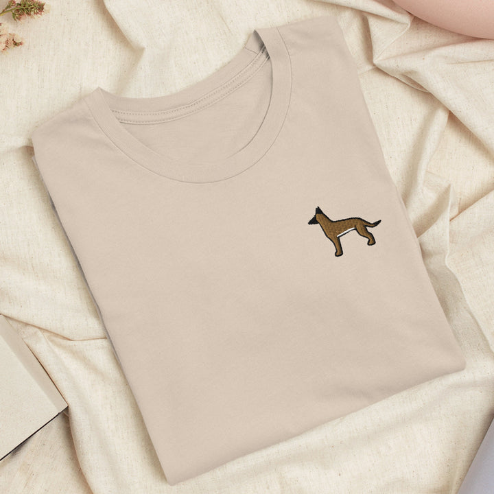 Belgian Malinois Embroidered T-shirt