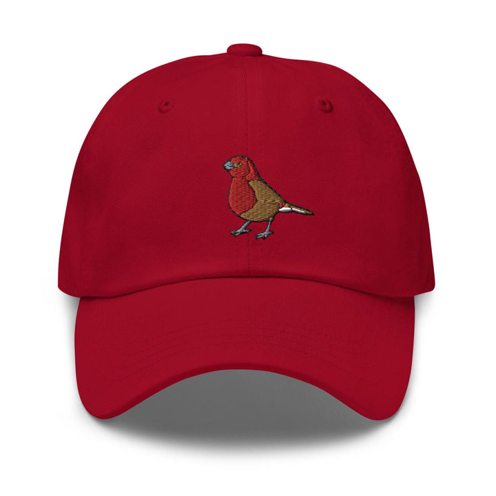 Red House Finch Dad Cap
