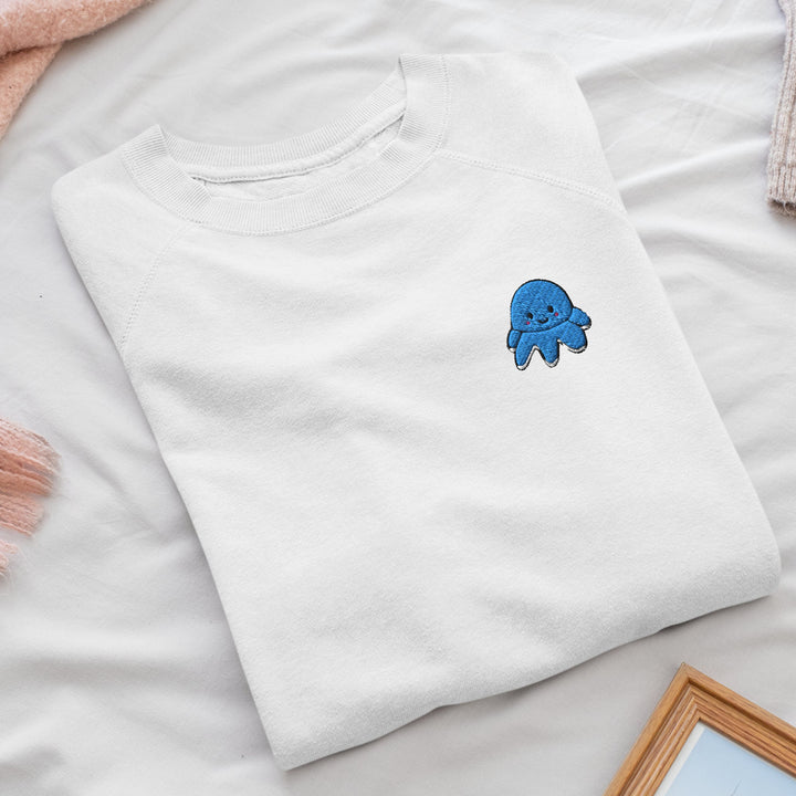 Smiling Plush Octopus Sweatshirt