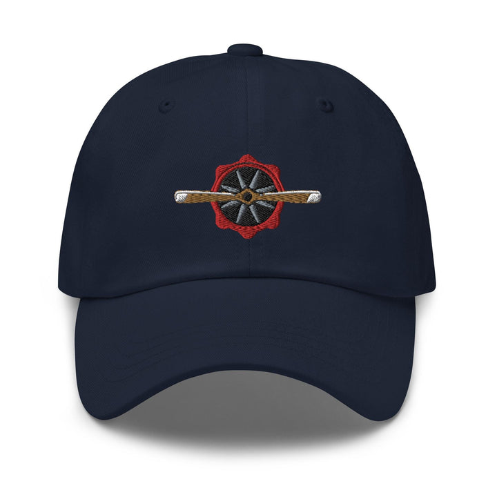 Old Piston Engine Propeller Aircraft Dad Cap