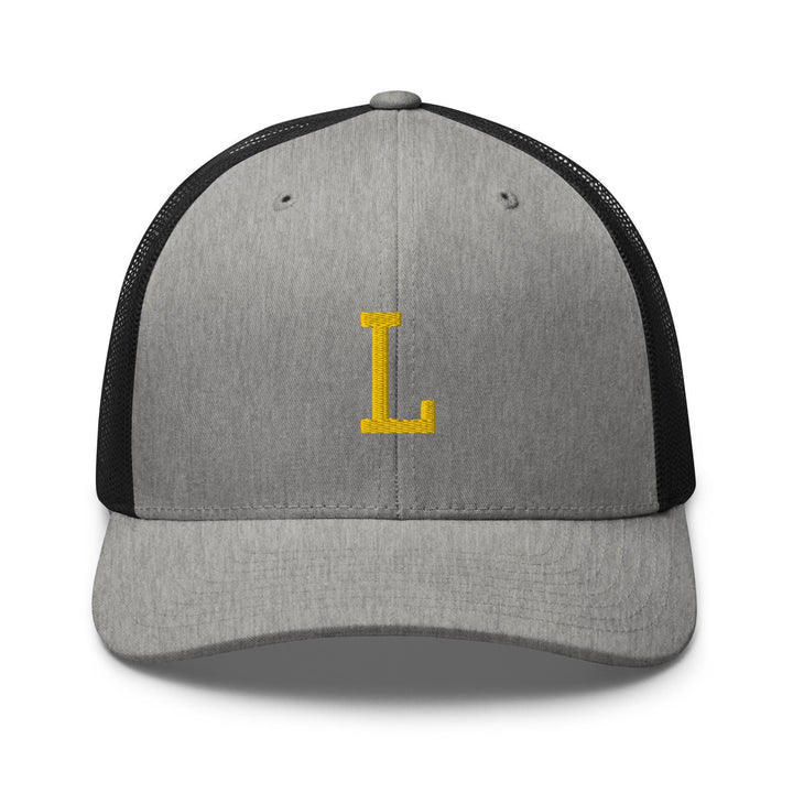 Custom College Letter Trucker Cap