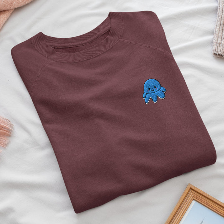 Smiling Plush Octopus Sweatshirt