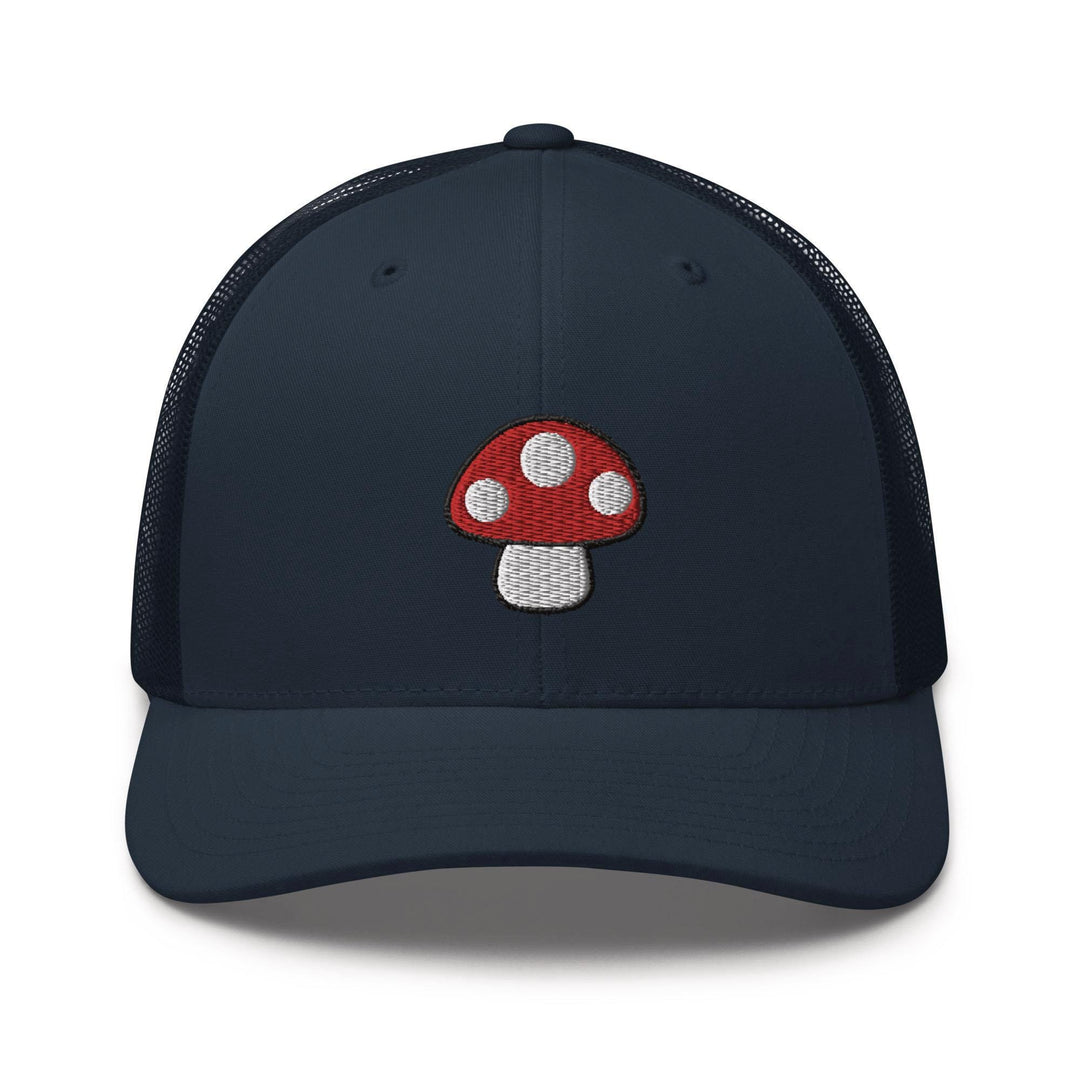 Toadstool Red Mushroom Trucker Cap