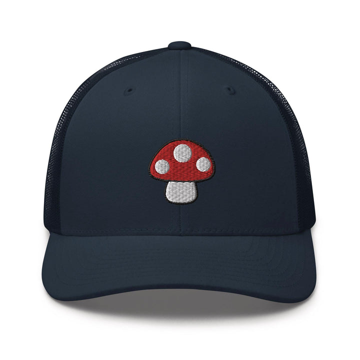 Toadstool Red Mushroom Trucker Cap