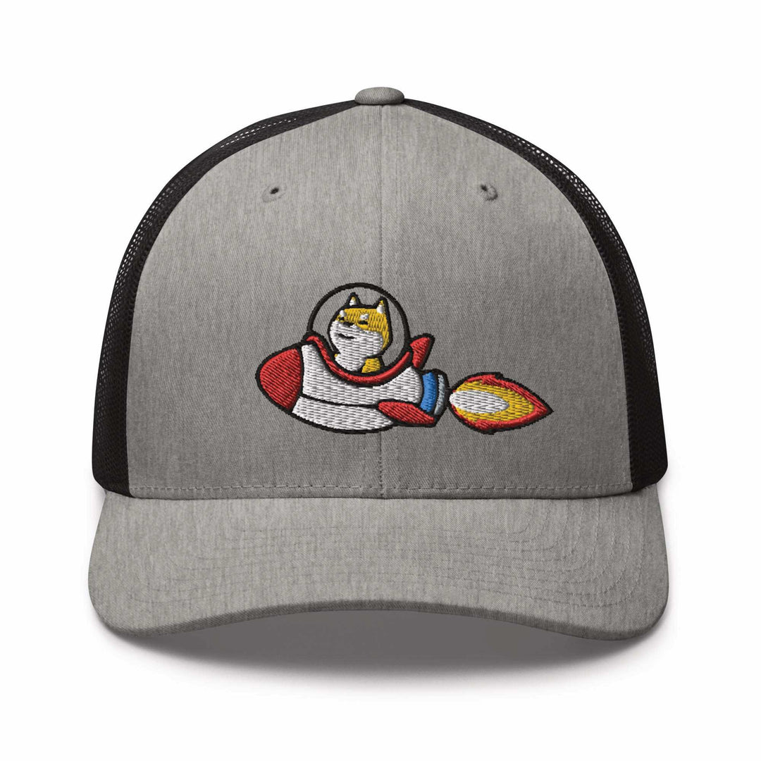 Rocket Shiba Inu Trucker Cap