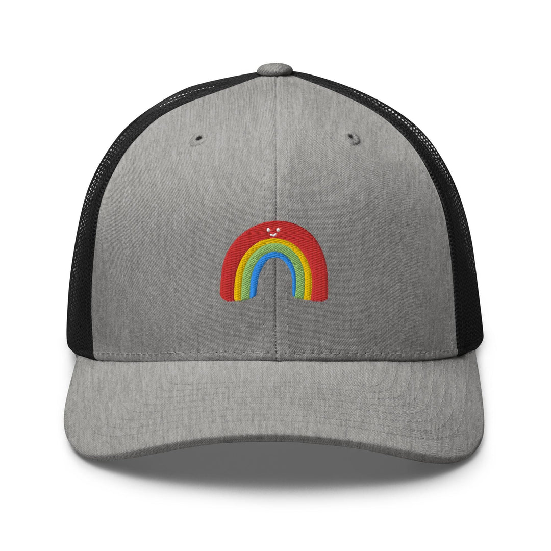 Smiley Rainbow Trucker Cap