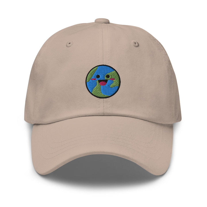 Happy Smiling Earth Dad Cap