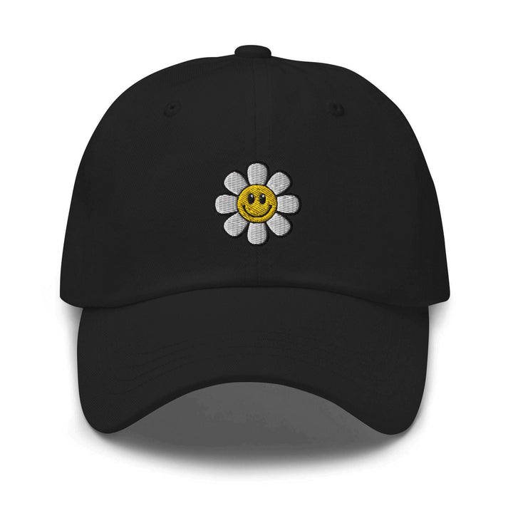 Smiley Flower Dad Cap