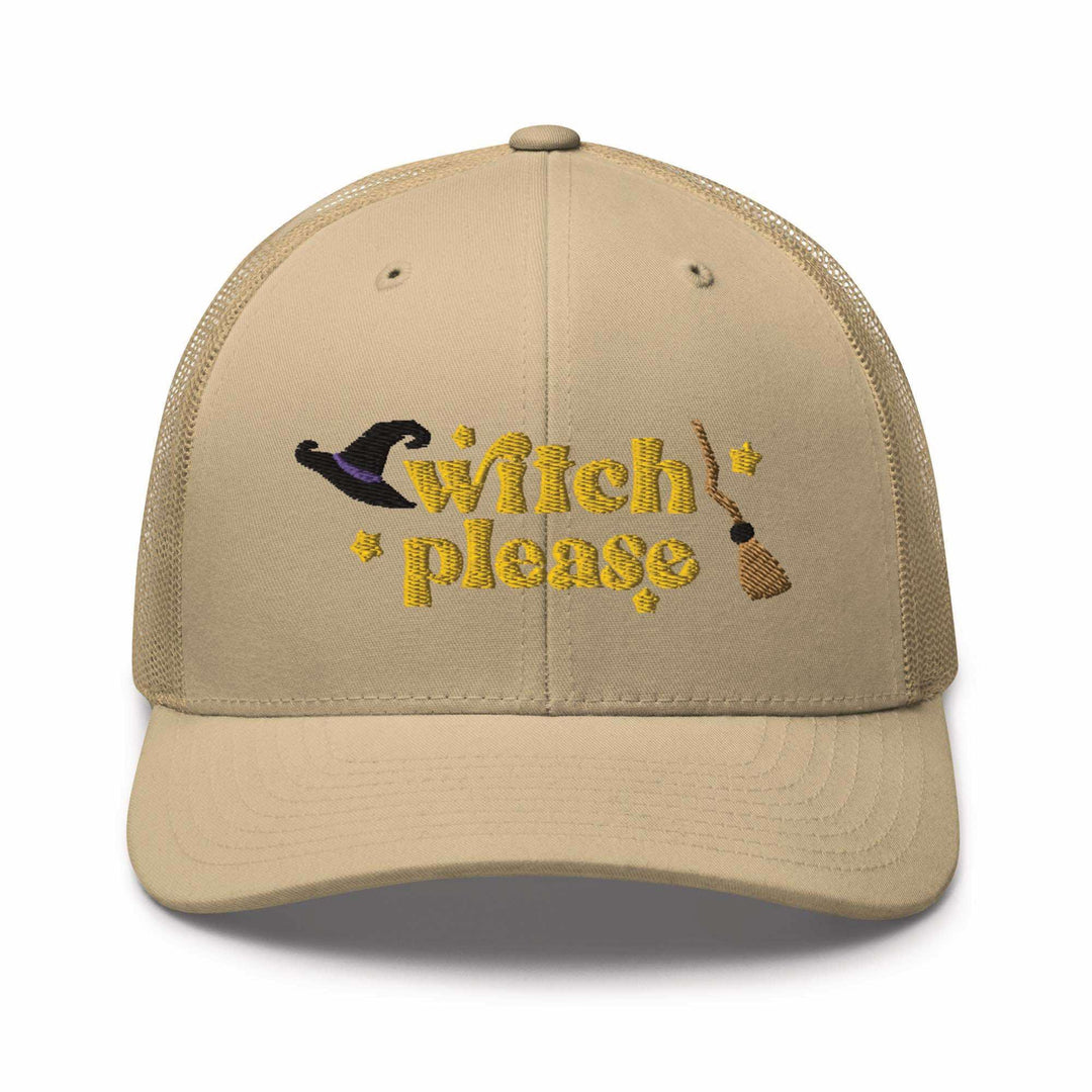 Witch Please Trucker Cap