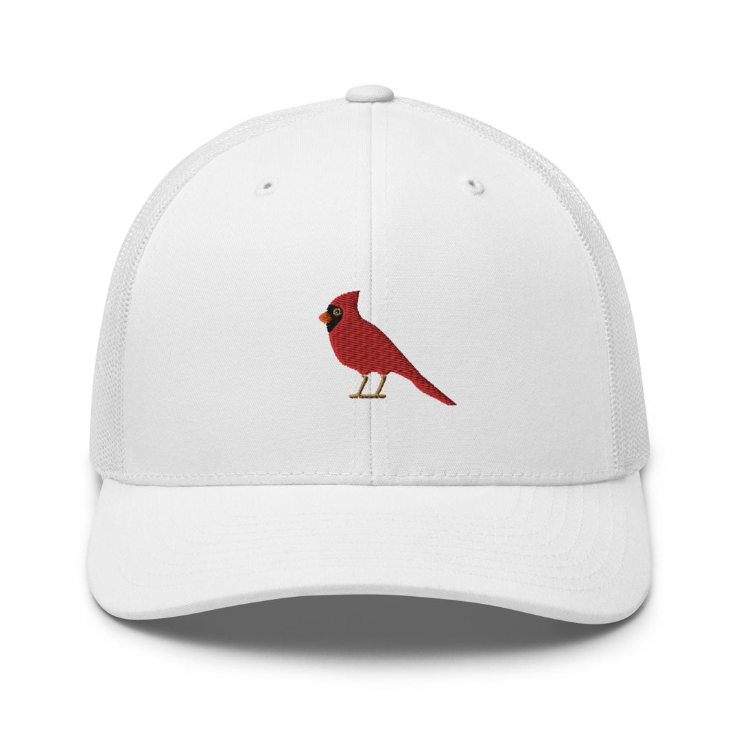 Red Cardinal Bird Watcher Trucker Cap