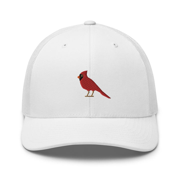 Red Cardinal Bird Watcher Trucker Cap