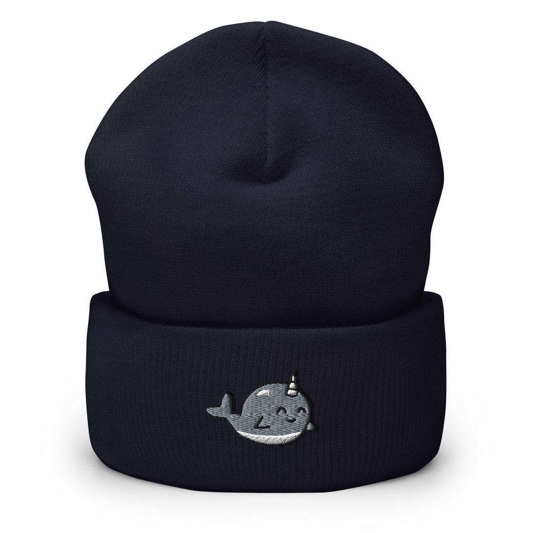 a beanie hat with an elephant on it