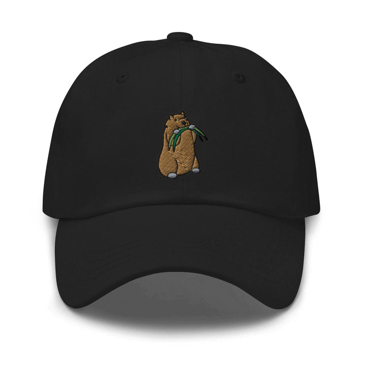 Marmot Munching Grass Dad Cap