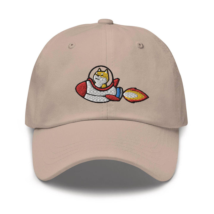 Rocket Shiba Inu Dad Cap