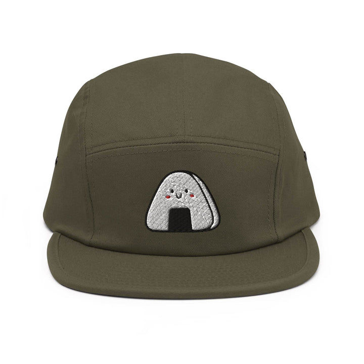 Kawaii Onigiri 5 Panel Camper Cap