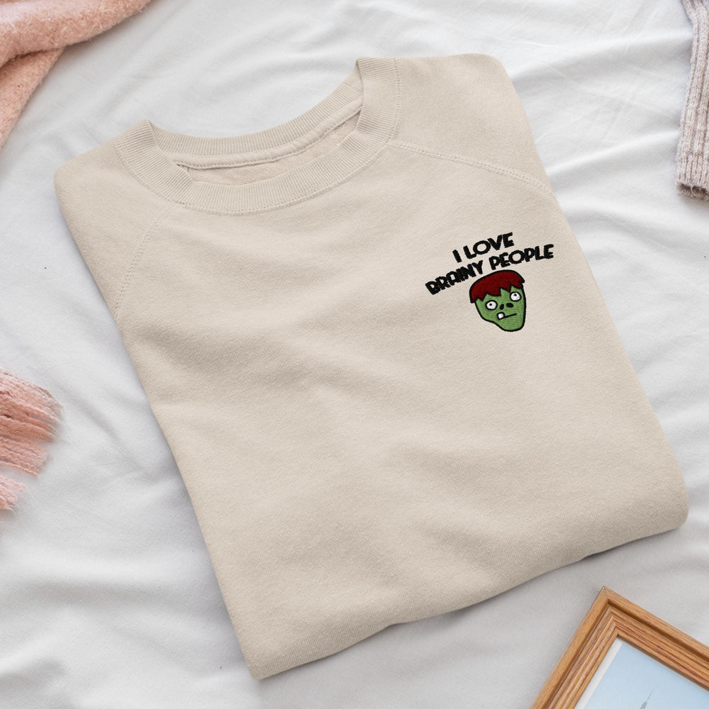 a t - shirt that says i love being a zombie on it