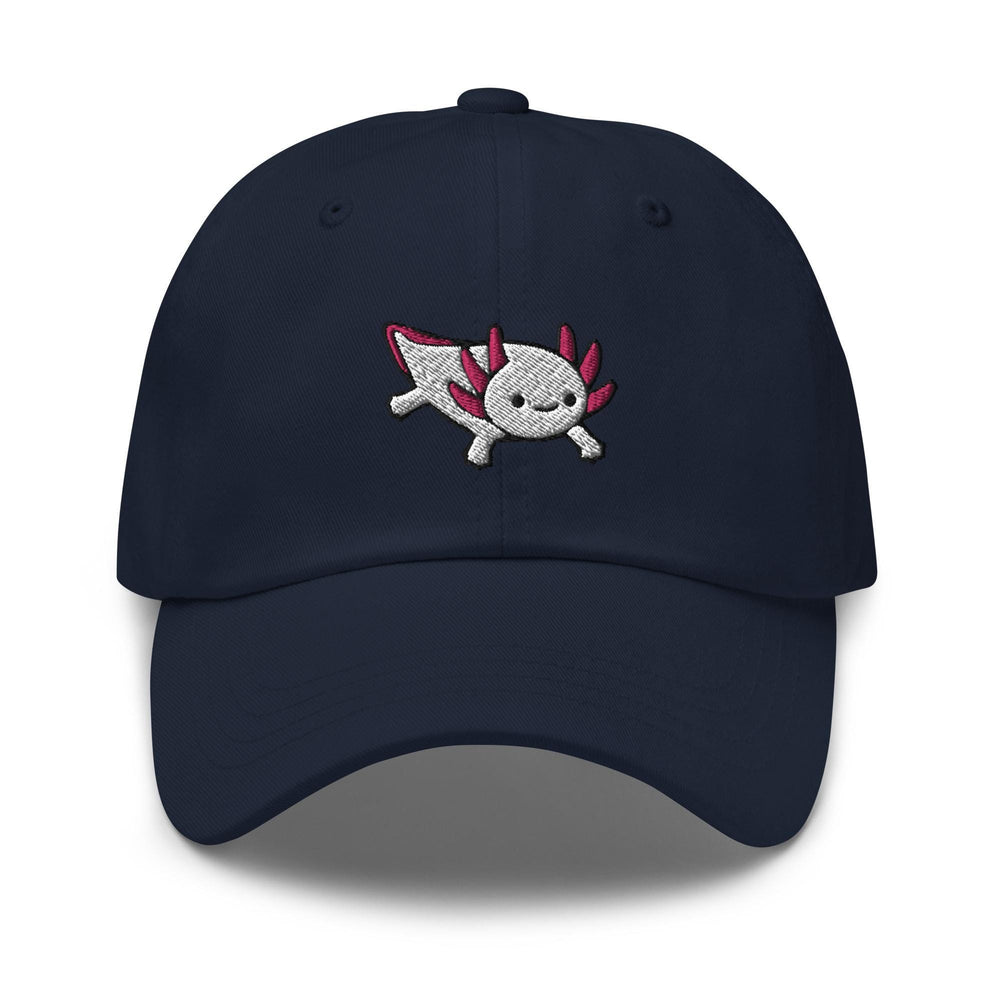 a baseball cap with a skull and bones embroidered on it