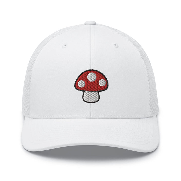 Toadstool Red Mushroom Trucker Cap