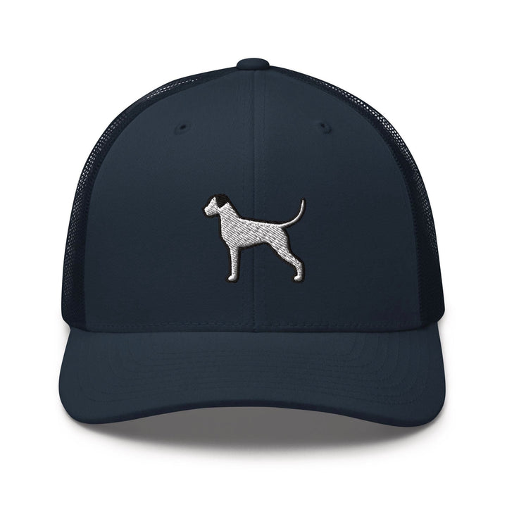 White Boxer Trucker Cap