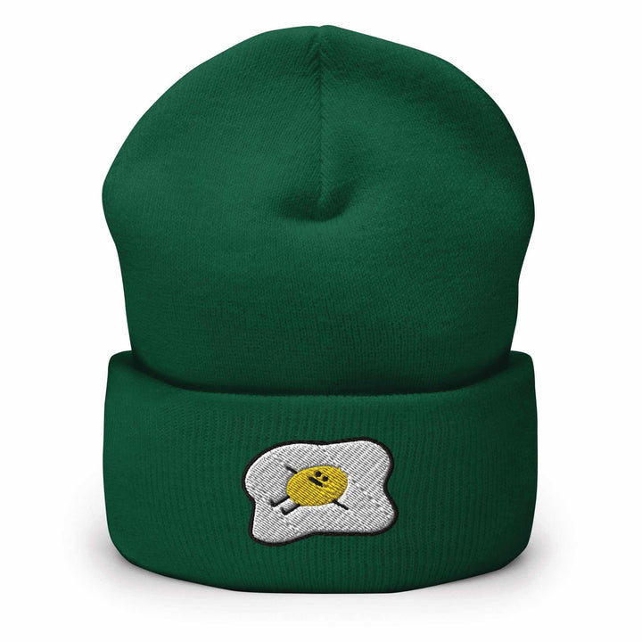 Kawaii Lazy Unmotivated Fried Egg Beanie