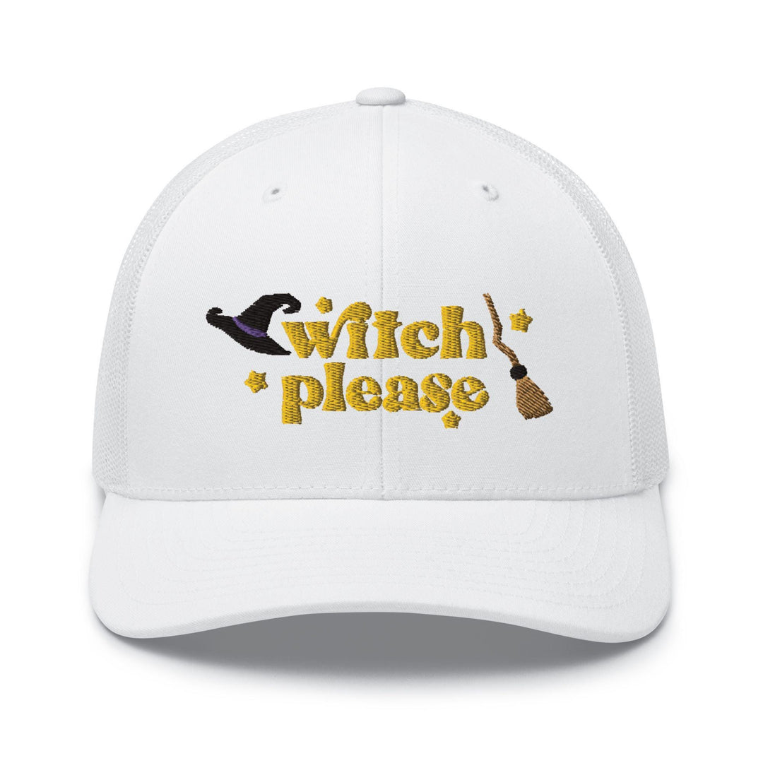 Witch Please Trucker Cap