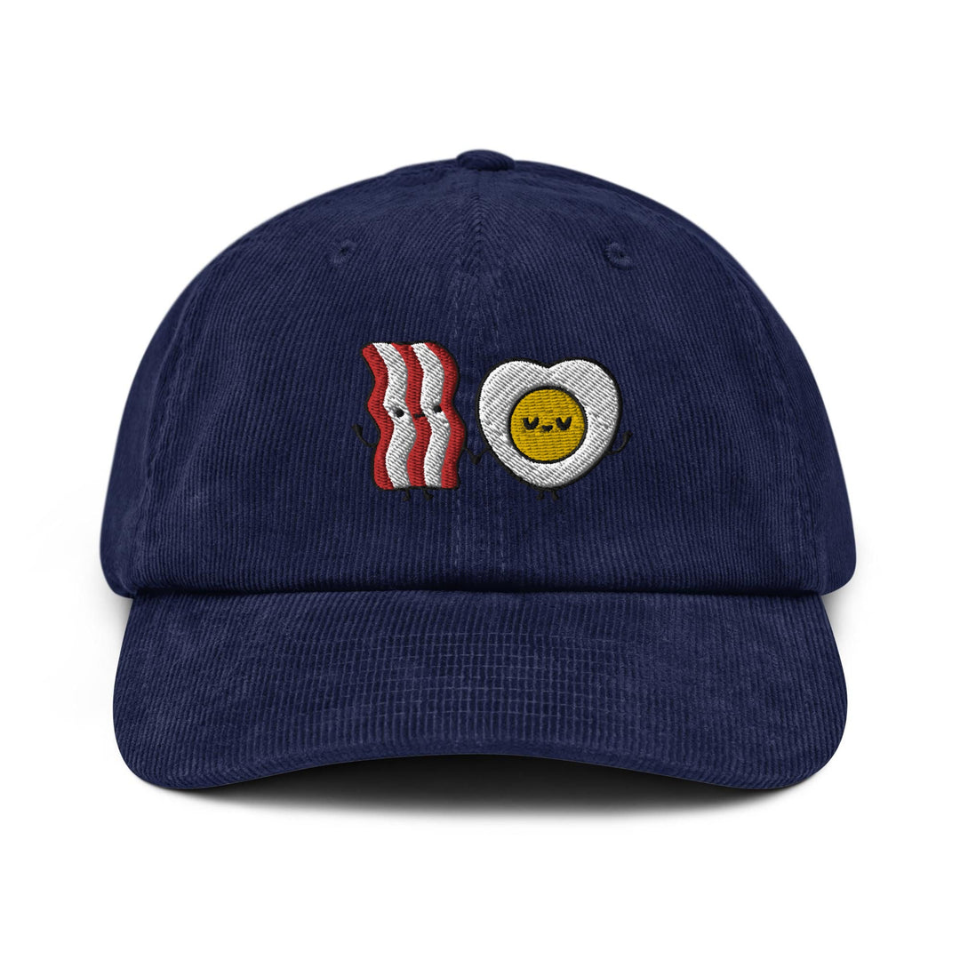 Bacon & Egg Friends Corduroy Cap