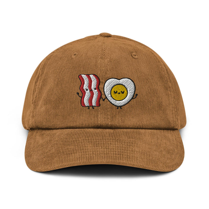 Bacon & Egg Friends Corduroy Cap