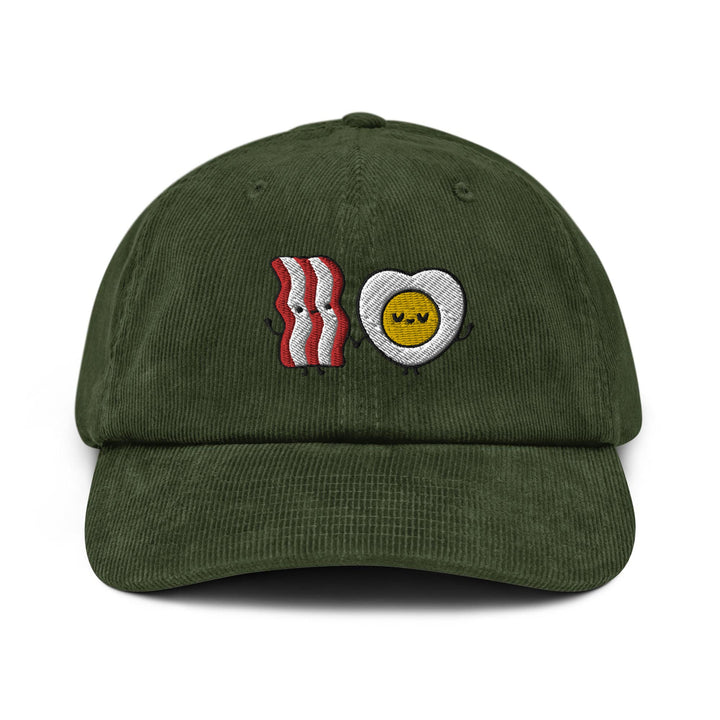 Bacon & Egg Friends Corduroy Cap