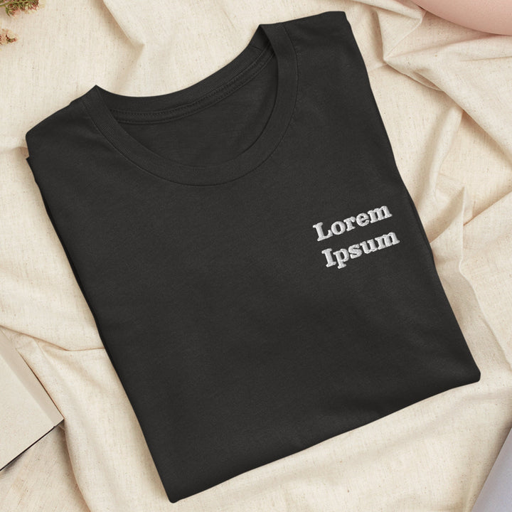 Lorem Ipsum Embroidered T-shirt