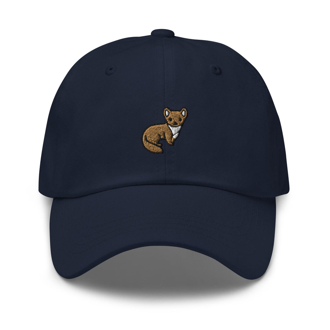 a cap with a picture of a fox on it