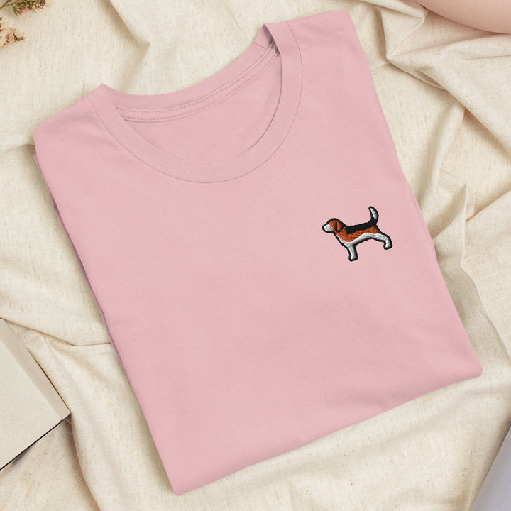 Beagle Embroidered T-shirt