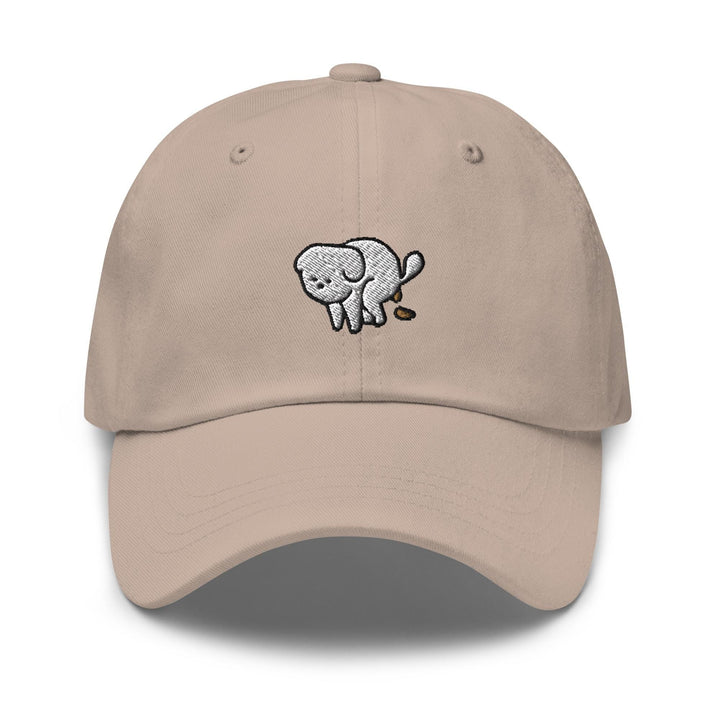 Pooping Dog Leo Dad Cap