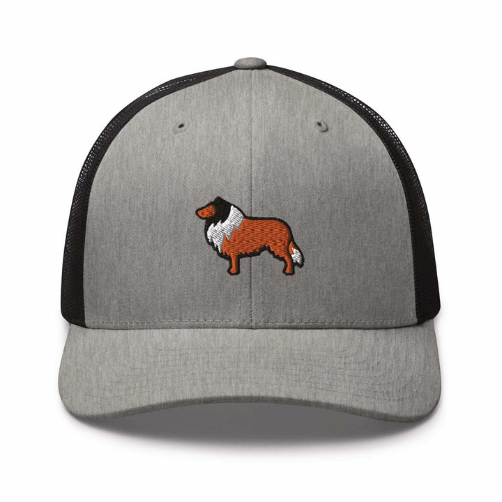 Rough Collie Trucker Cap