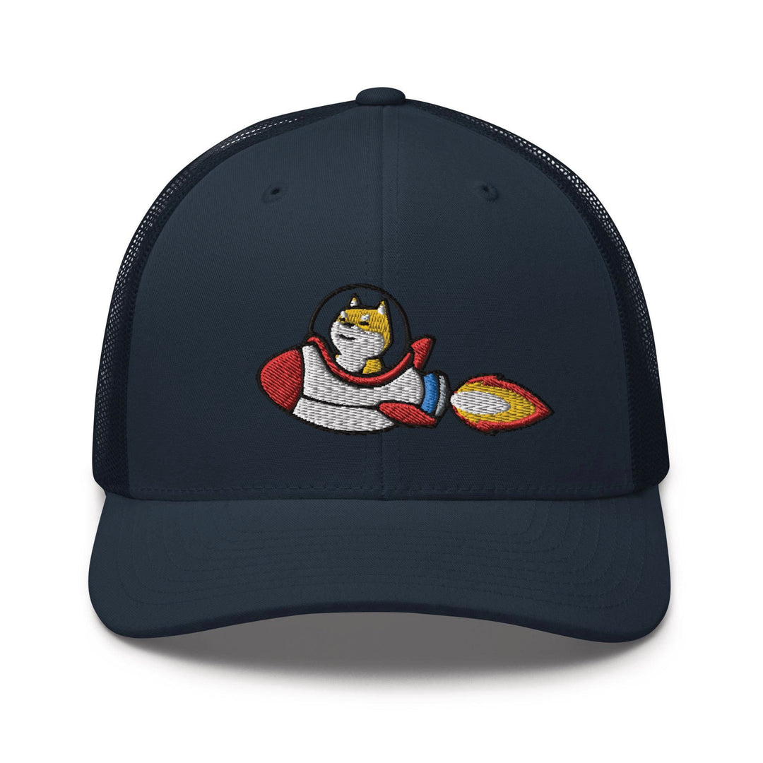 Rocket Shiba Inu Trucker Cap